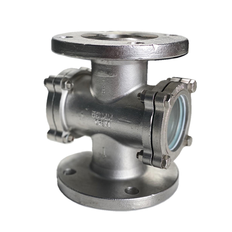 Double Window Sight Glass Valve 